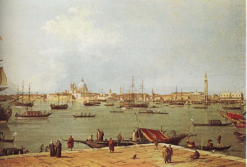 from St. Joe Qiaojiouma overlooking St. Mark's Inner Harbor, unknow artist